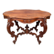 Antique Victorian side table. Solid rosewood.