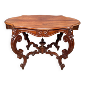 Antique Victorian side table. Solid rosewood.