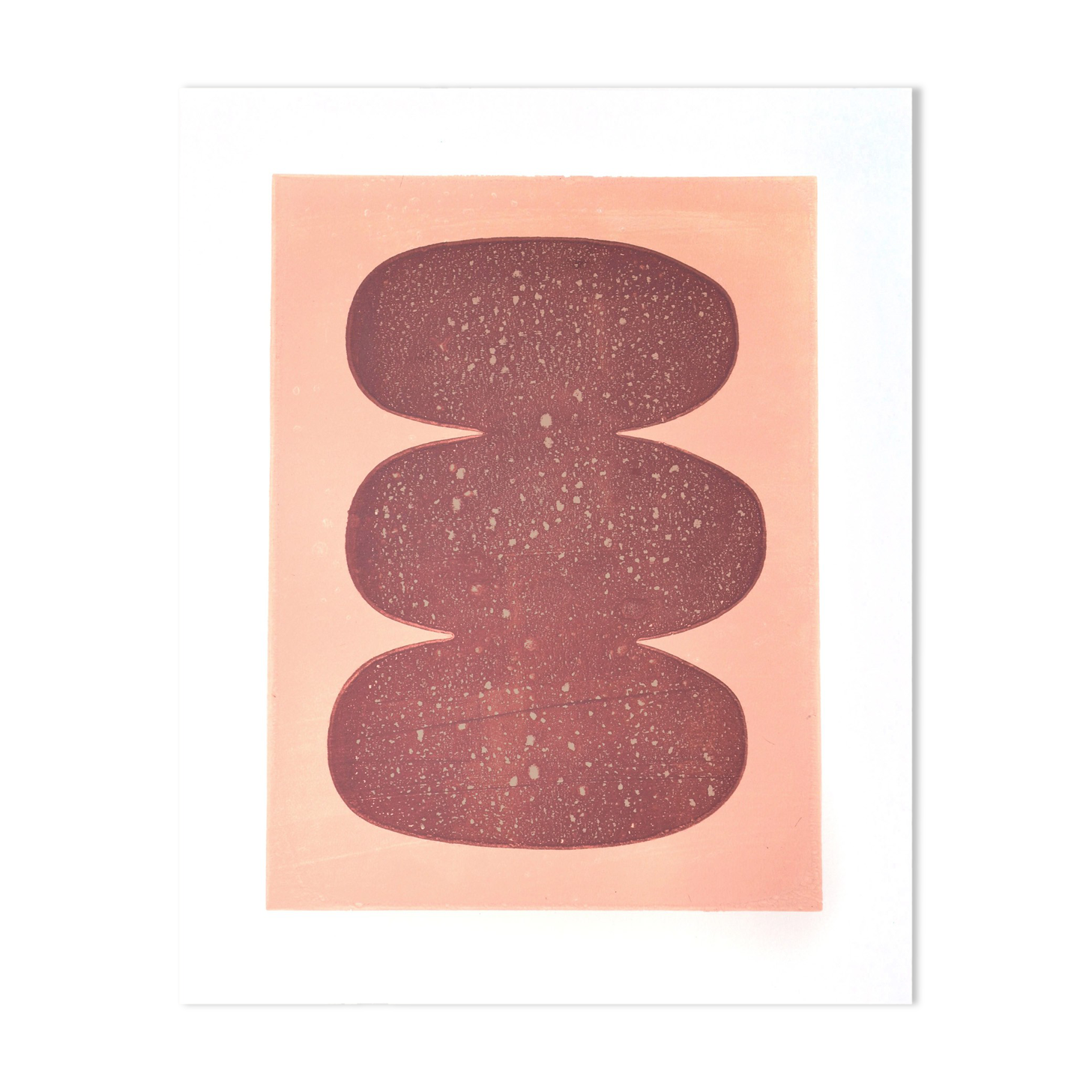 Painting on paper 40x50cm illustration Terracotta A12 signed Eawy
