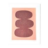Peinture sur papier 40x50cm illustration  Terracotta A12 signée Eawy
