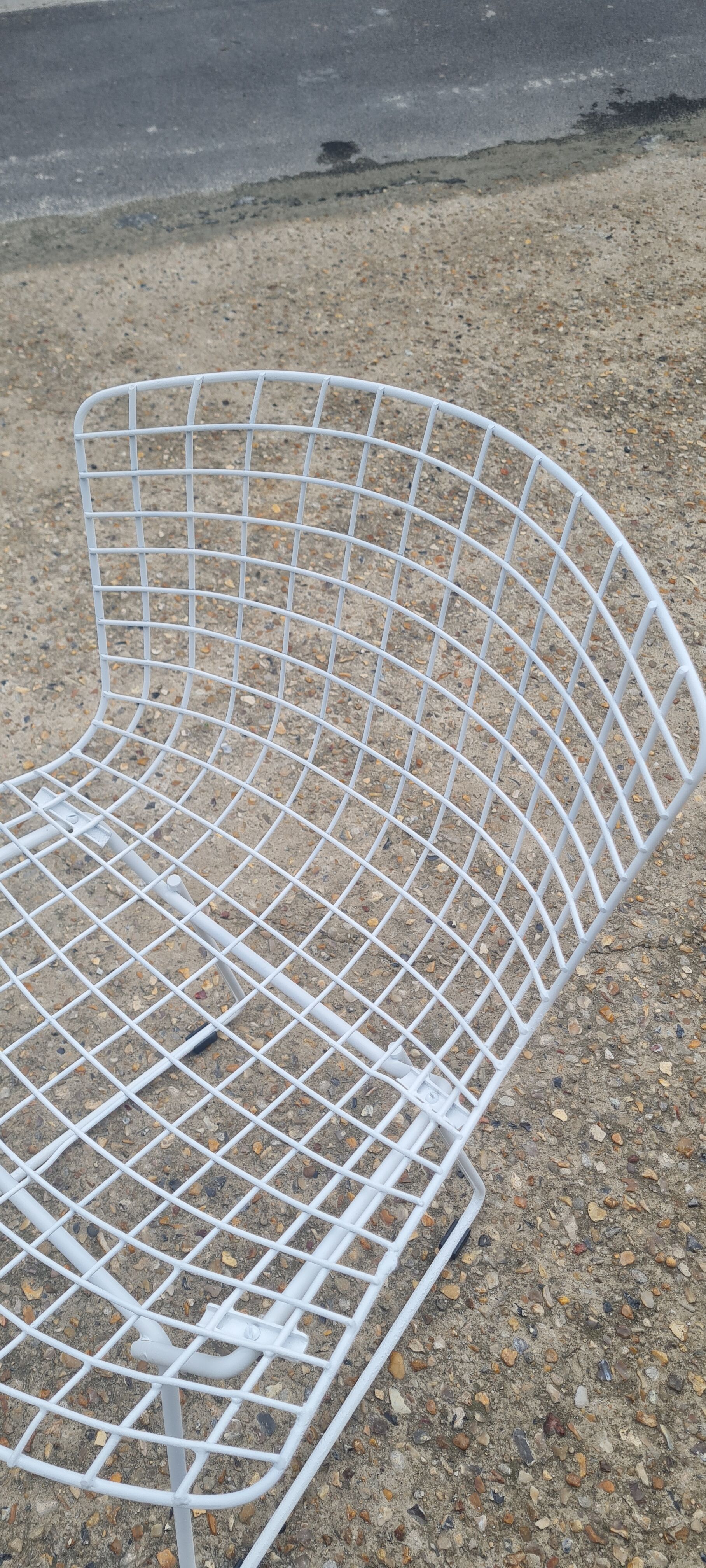 Chair wire by Harry Bertoia
