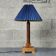 Lampe art déco en bois tourné 1930