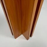 Wooden Quatour Table attributed to Carlo Scarpa for Gavina, Italy, 1973