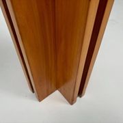Wooden Quatour Table attributed to Carlo Scarpa for Gavina, Italy, 1973