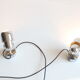 Space age chrome spotlights by Massive Belgium 1960s 70s