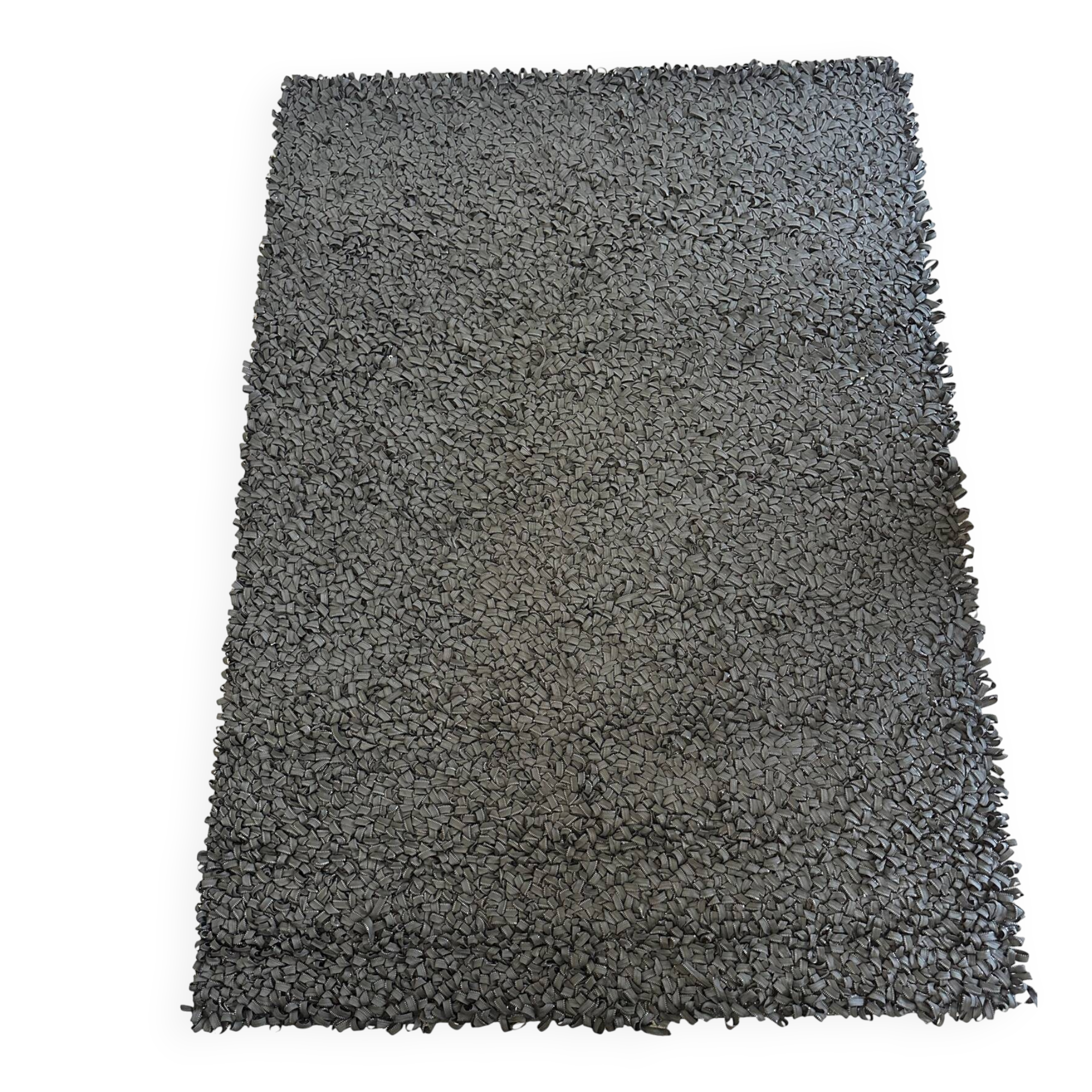 Zipper Black design rug – 170 × 240 cm – unique model – new