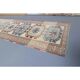 1970s Turkish Oushak Handmade Runner Rug 73x245