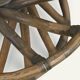 Bamboo and glass table by Bernard Govin – Eguizier edition, 1970