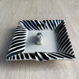 Zebra ashtray