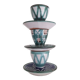 Lot de 3 coquetiers Vallauris Robert Picault
