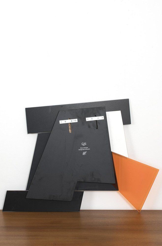 Miroir par Ettore Sottsass pour Glas Italia