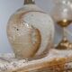 Cruche poterie antique grès brut imparfait, 18/19eme