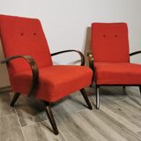 Fauteuils vintage par Jaroslav Smidek
