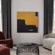 Contemporary abstract painting "Halo" square