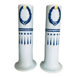 Pair of ceramic vases, 50s