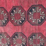 Tapis ancien afghan turkmen 120x208 cm