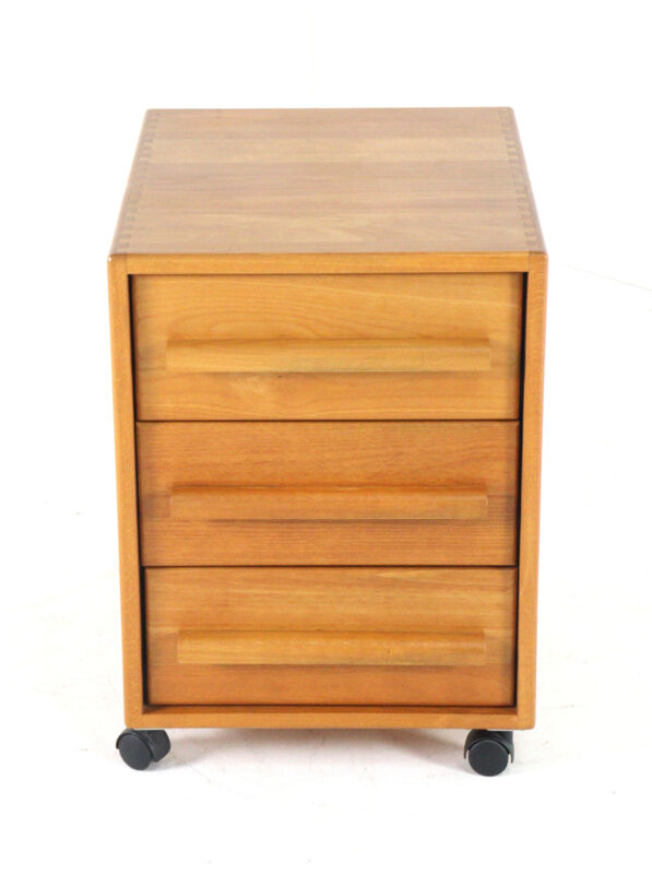 Danish chest of drawers - on wheels - mid century modern design