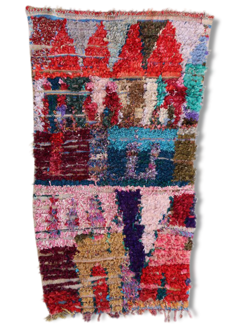 Carpet boucharouette, 205 x 120