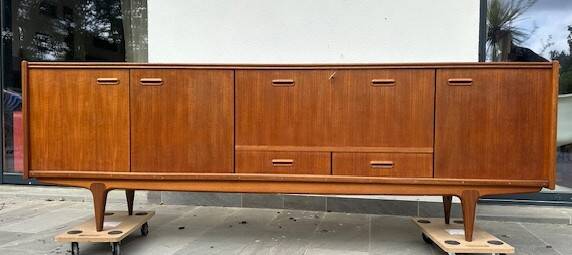 Scandinavian enfilade style G-Plan from the 1960s.