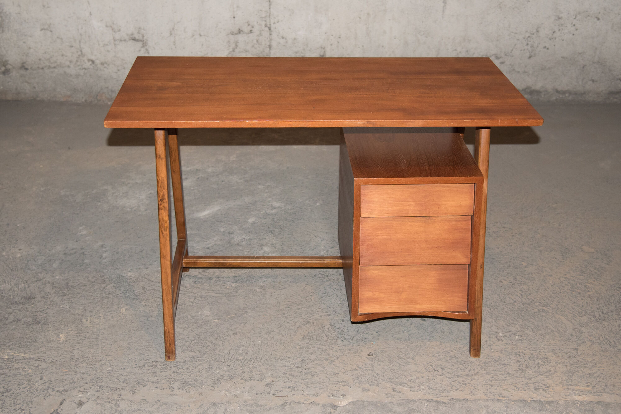 Scandinavian desk in teak 60