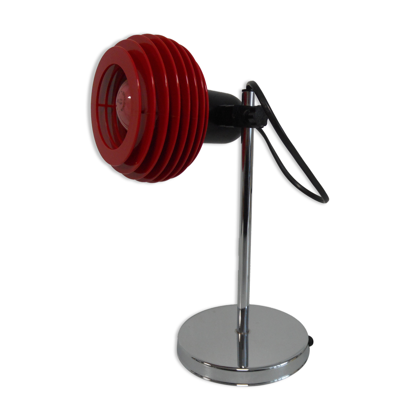 Red vintage design desk lamp