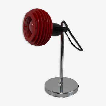 Lampe de bureau design vintage rouge