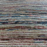 Tapis rayé aux multiples reflets 267 x 92 cm