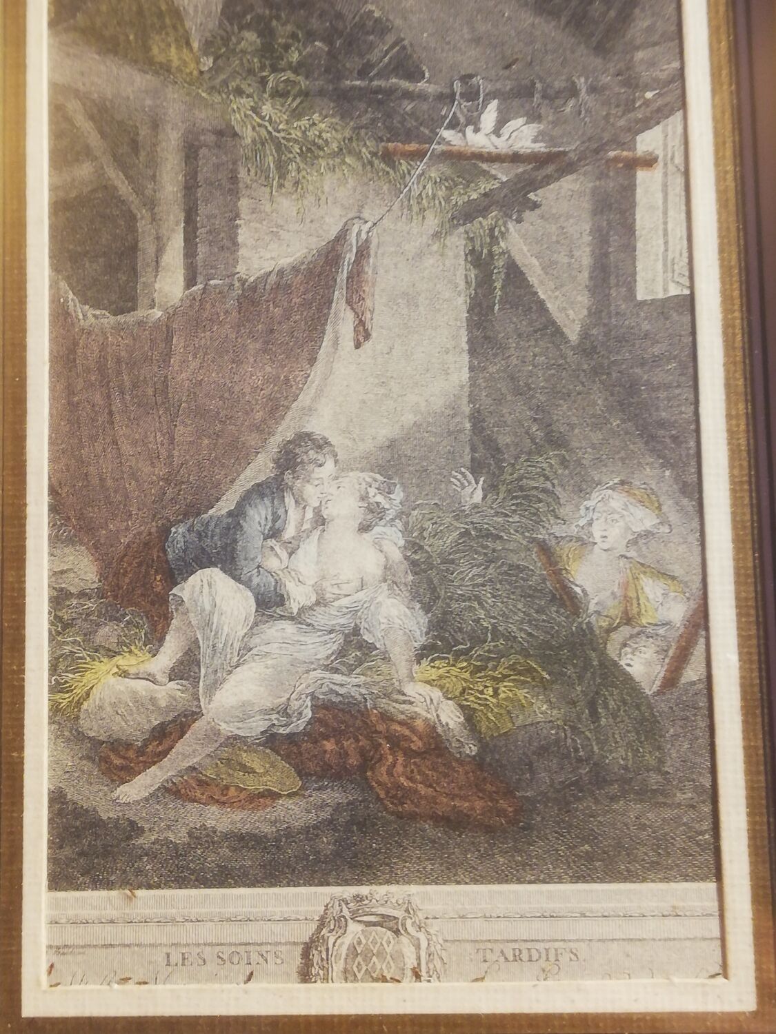 Pair of 18th century paintings