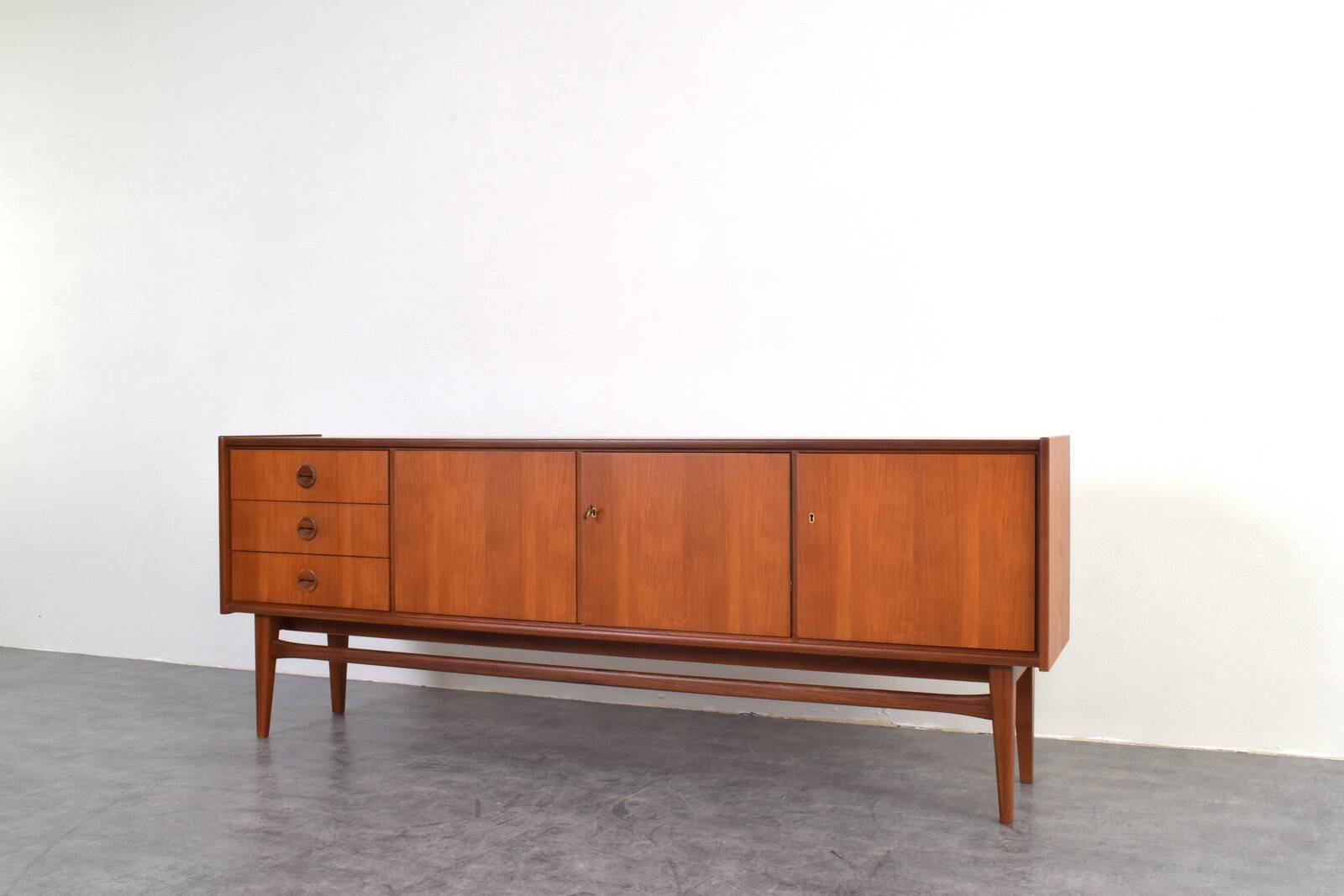 Mid-Century Teak Sideboard Model Premium from Bartels, 1960s.