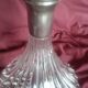 Decanter decanter with silver neck