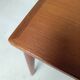 Table danoise en teck Hundevad, 1960