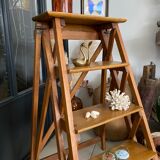 Vintage wooden stepladder