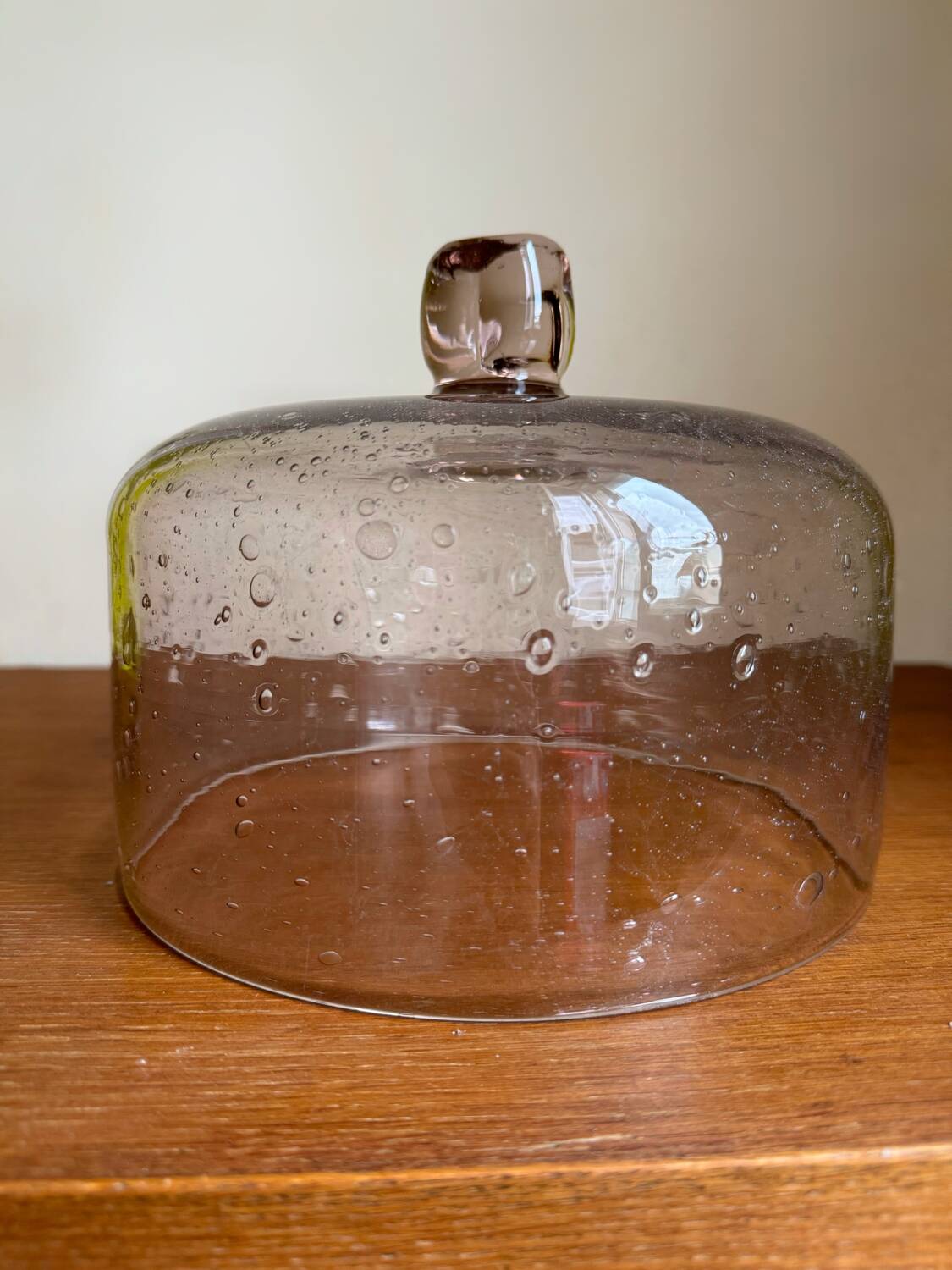 Old Biot bubbled glass bell