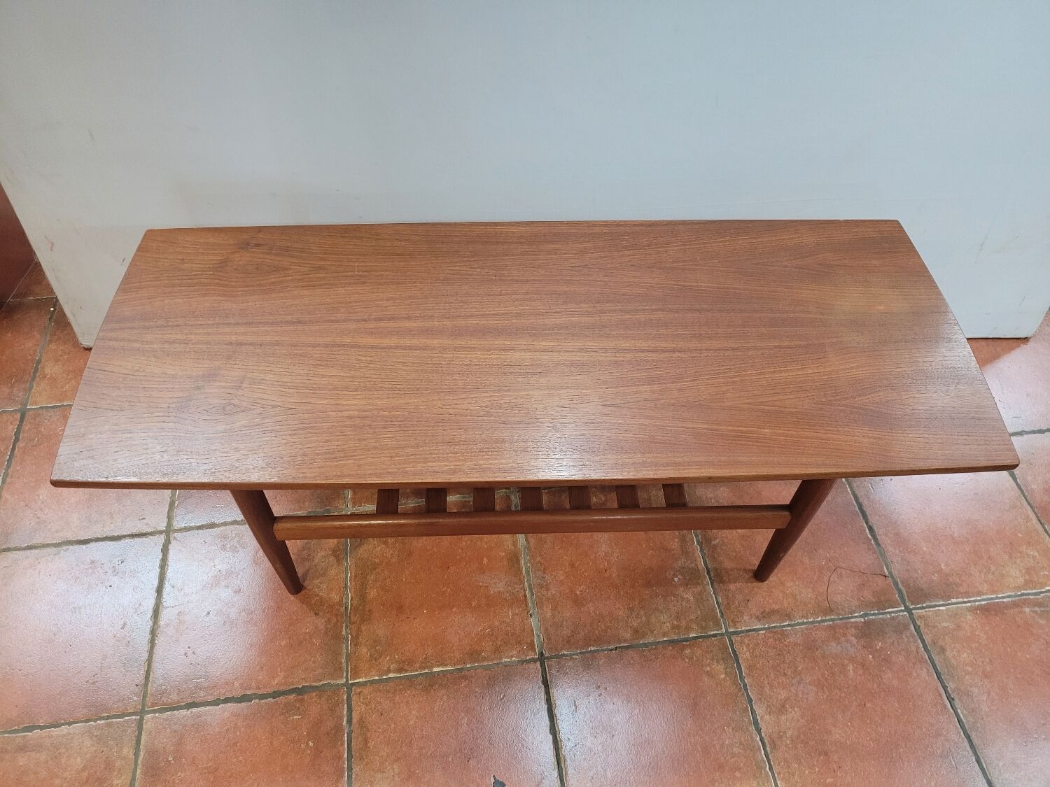 Scandinavian teak coffee table Grete Jalk from the 60s