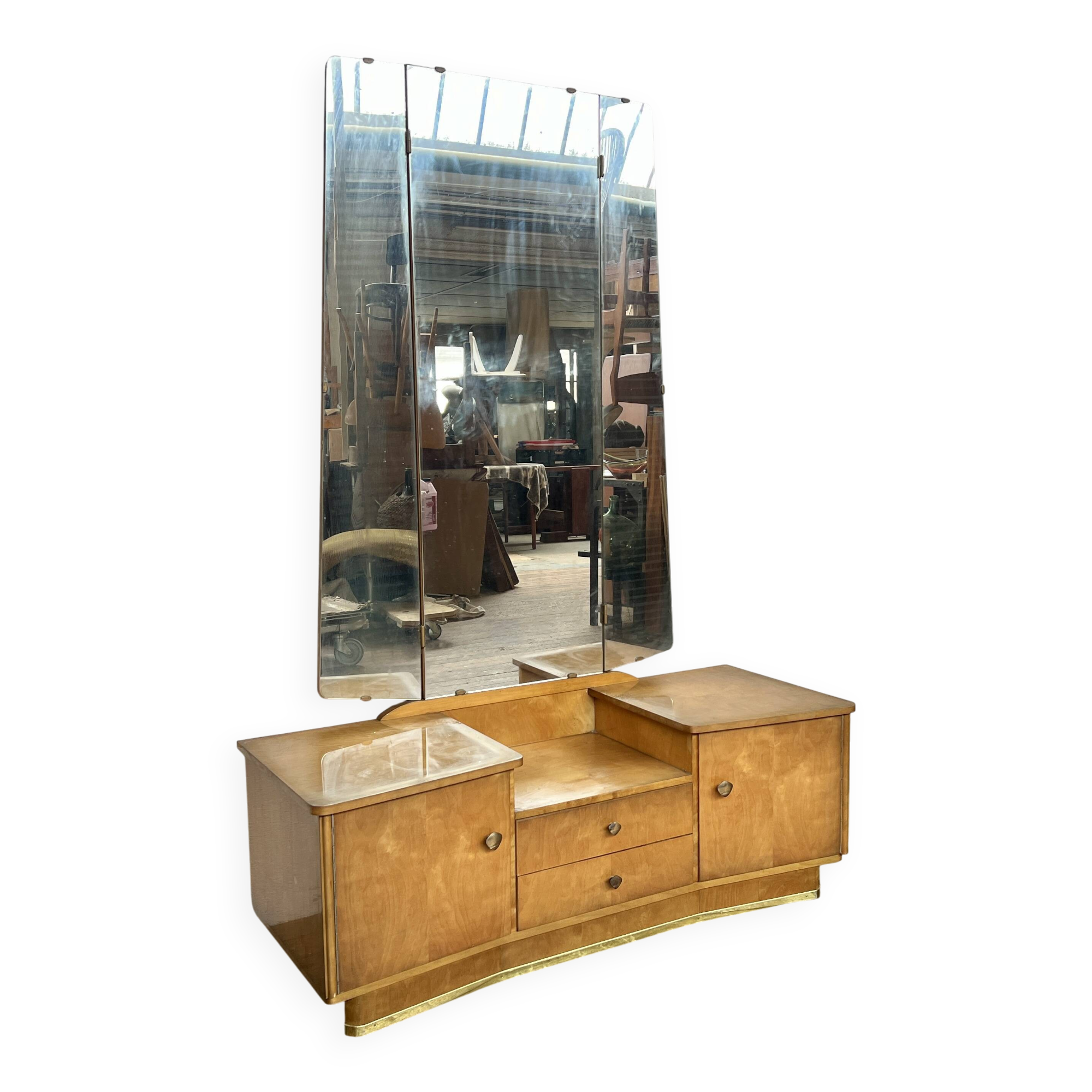 Vintage dressing table/vanity table/entryway furniture