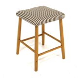 Scandinavian beech stool, Sweden, 1960