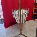 Old cot in brass 19th century