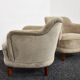 Fauteuils-chaises cocktail du milieu du siècle conçus par Pál Vince, 1947 Hongrie
