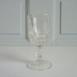 6 glasses with a liqueur