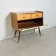Mid-Century Modern Telephone Bench / Small Sideboard