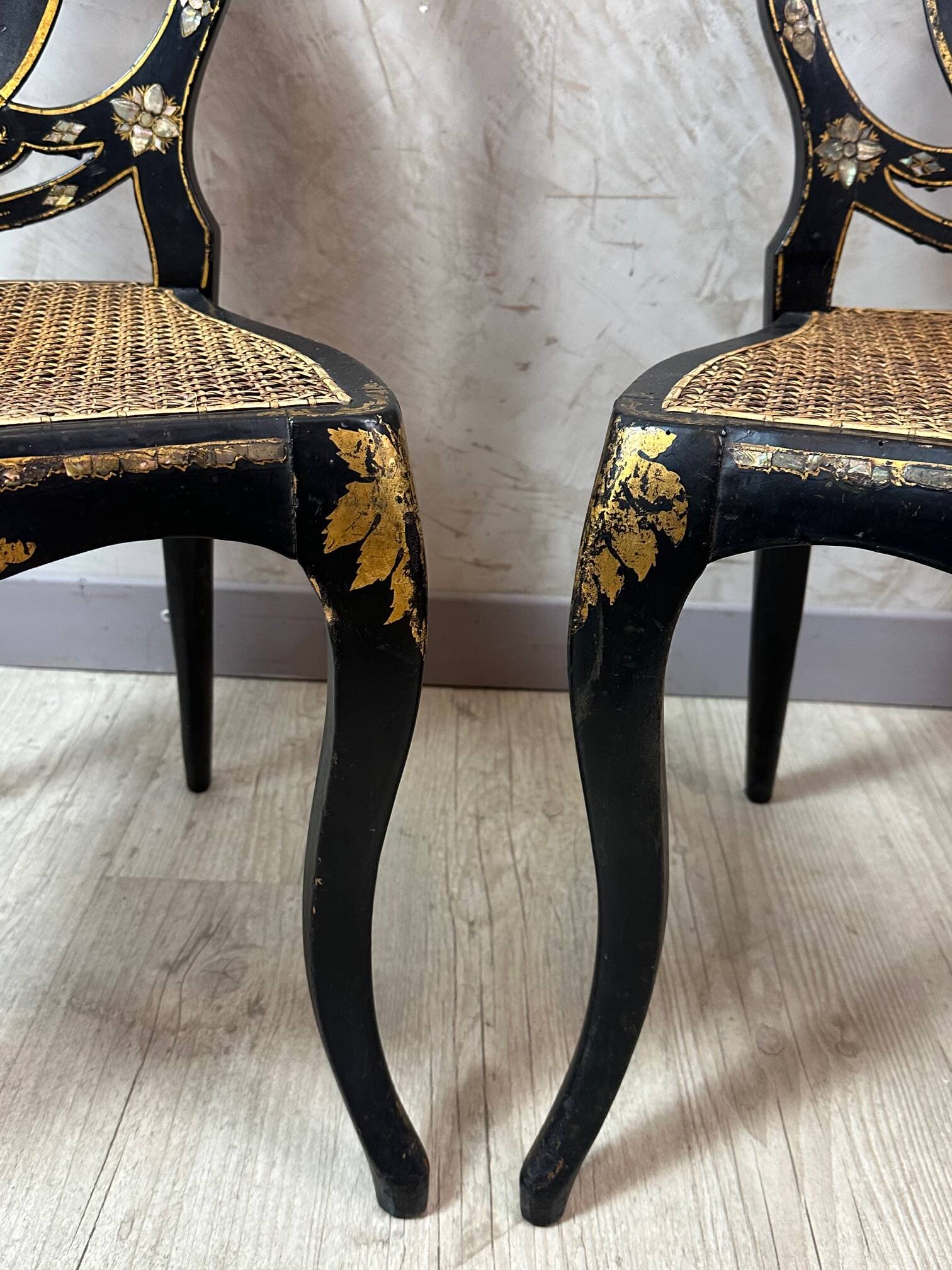 Pair of Napoleon III chairs
