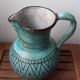 Vintage pitcher signed Maunier Vallauris