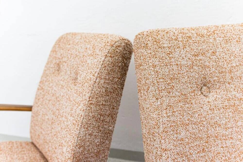 Pair Of Armchairs Type 53 By J. Smidek For Ton, Czechoslovakia, 1960’s