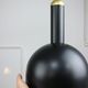 Vintage Black and Brass Pendant Lamp