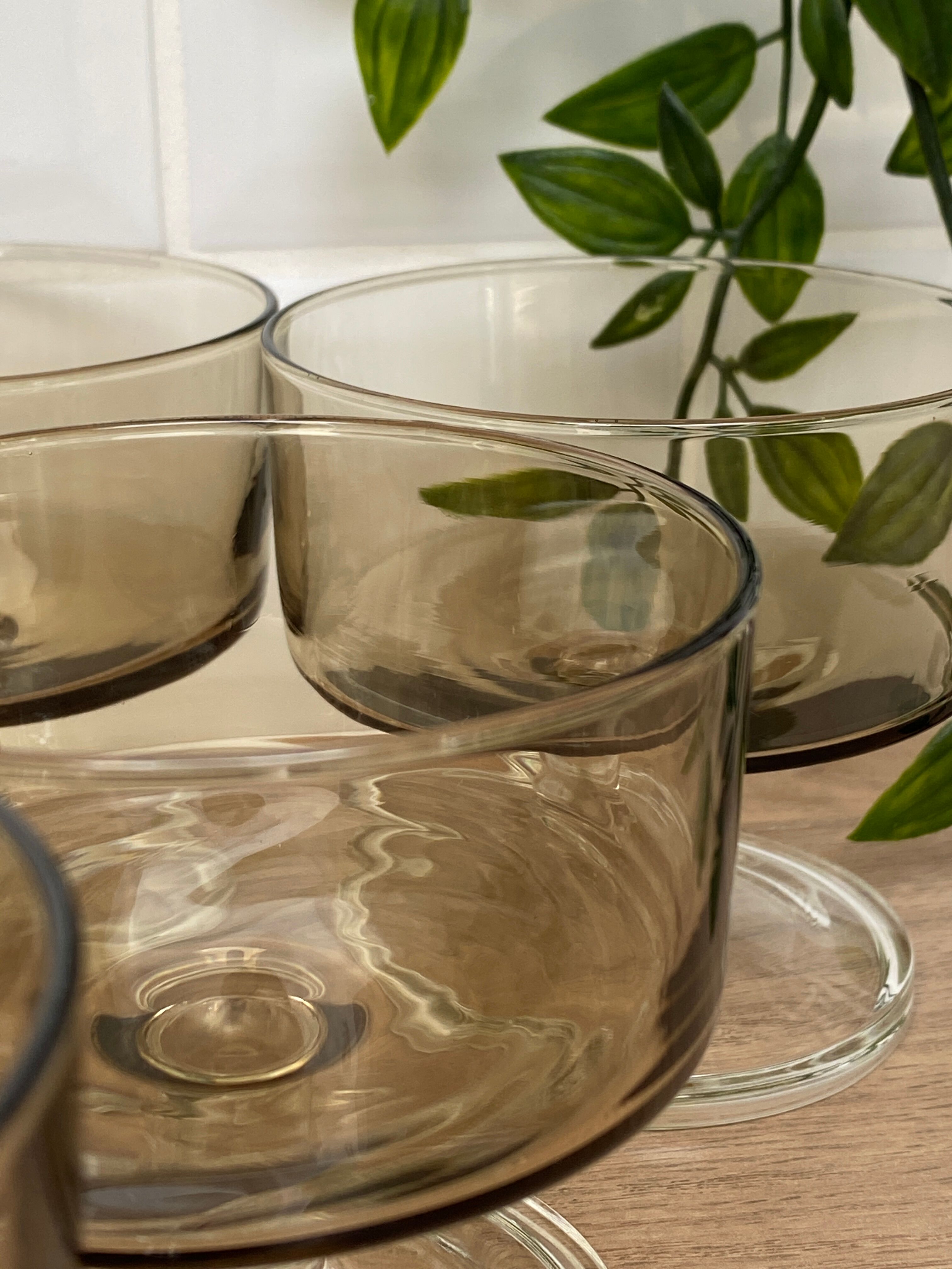 Set of 6 Luminarc champagne glasses