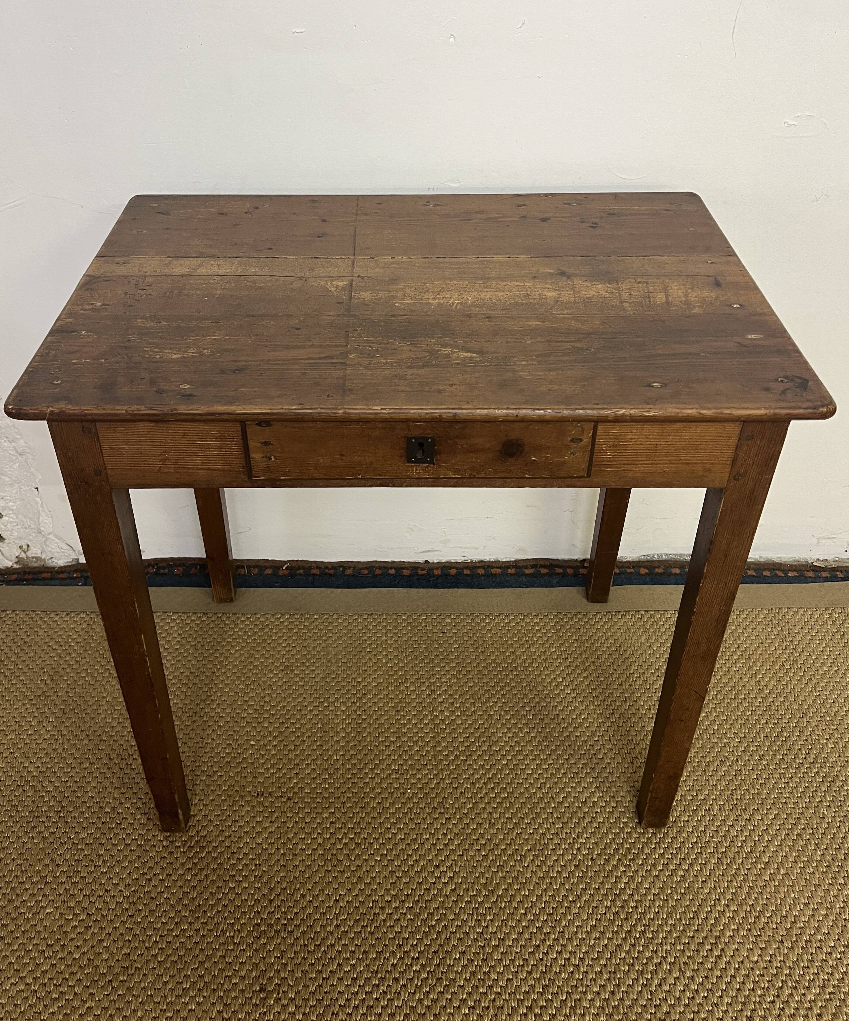 Small farm table / Small vintage wooden desk