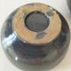 4 handmade ceramic bowls – Grey-blue glaze and mineral shades
