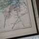 Map of Seine-et-Oise, France. Antique printed in 1889.
