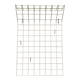 German minimalist Mid-Century coat rack in rope, 1960s