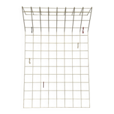 German minimalist Mid-Century coat rack in rope, 1960s